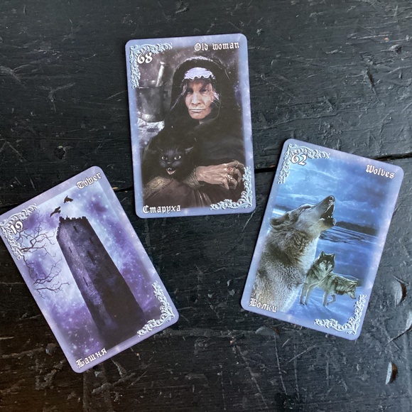 Lenormand BREATH of the NIGHT Mystical ORACLE 103 cards deck c.2015 Ltd Edition - Picture 3 of 7